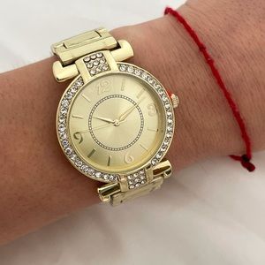 Charter Club Gold Women Bracelet Watch Gold